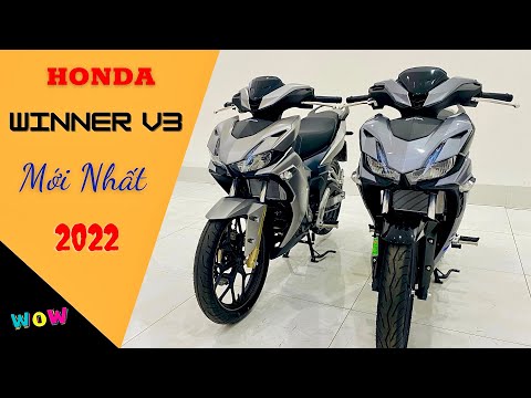 Video Honda Winner X V3 Thế Hệ Mới Bạc Đen & Bạc Xanh Đen... - youtube