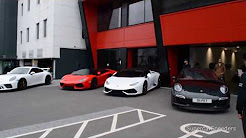 Supercar Engine Start ups At Platinum Executive Travel Birmingham