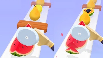 Perfect Slices! Very Satisfying and Relaxing ASMR Slicing Gameplay Video