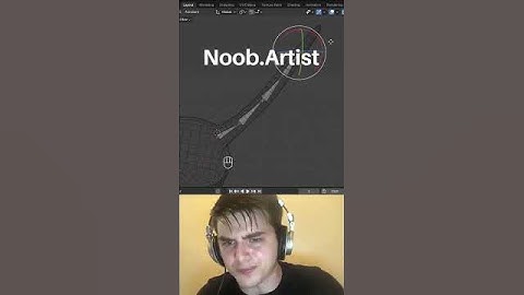 Noob vs Pro artist: animating a tail #blendertutorial #blender #blendercommunity #blender3d #b3d