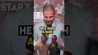 Stephen Amell On Wrestling CM Punk on Heels