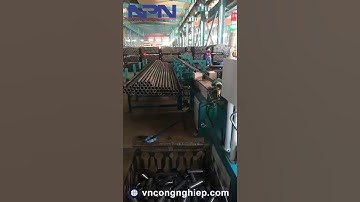 Máy cắt ống cấp phôi hoàn toàn tự động | vncongnghiep.com | NPN