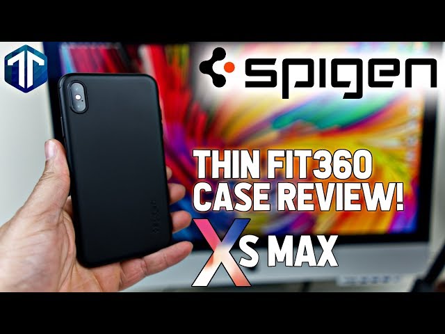 iPhone XS Max Spigen Thin Fit 360 Case Review!