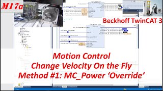 MB17a. [TwinCAT 3 NC]  Changing Velocity On the Fly Via Override of MC_Power [20/20] screenshot 4