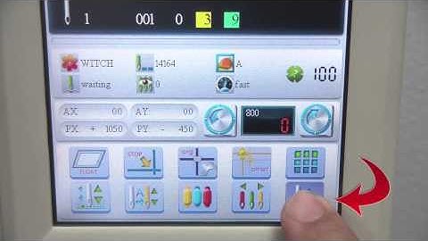 How load the design | Redline Embroidery Machine