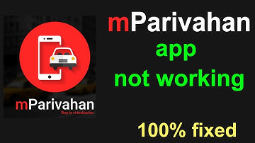 How to Fix mParivahan app Not working/not opening problem | Smart Enough