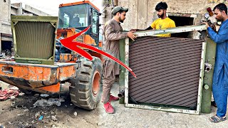 How to caterpillar radiator D155 Amazing || These Hardworking Caterpillar D155 New Radiator Assembly