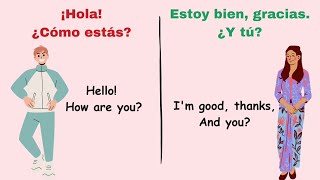Conversational Spanish Dialogues For Everyday Life | Beginners to Intermediates