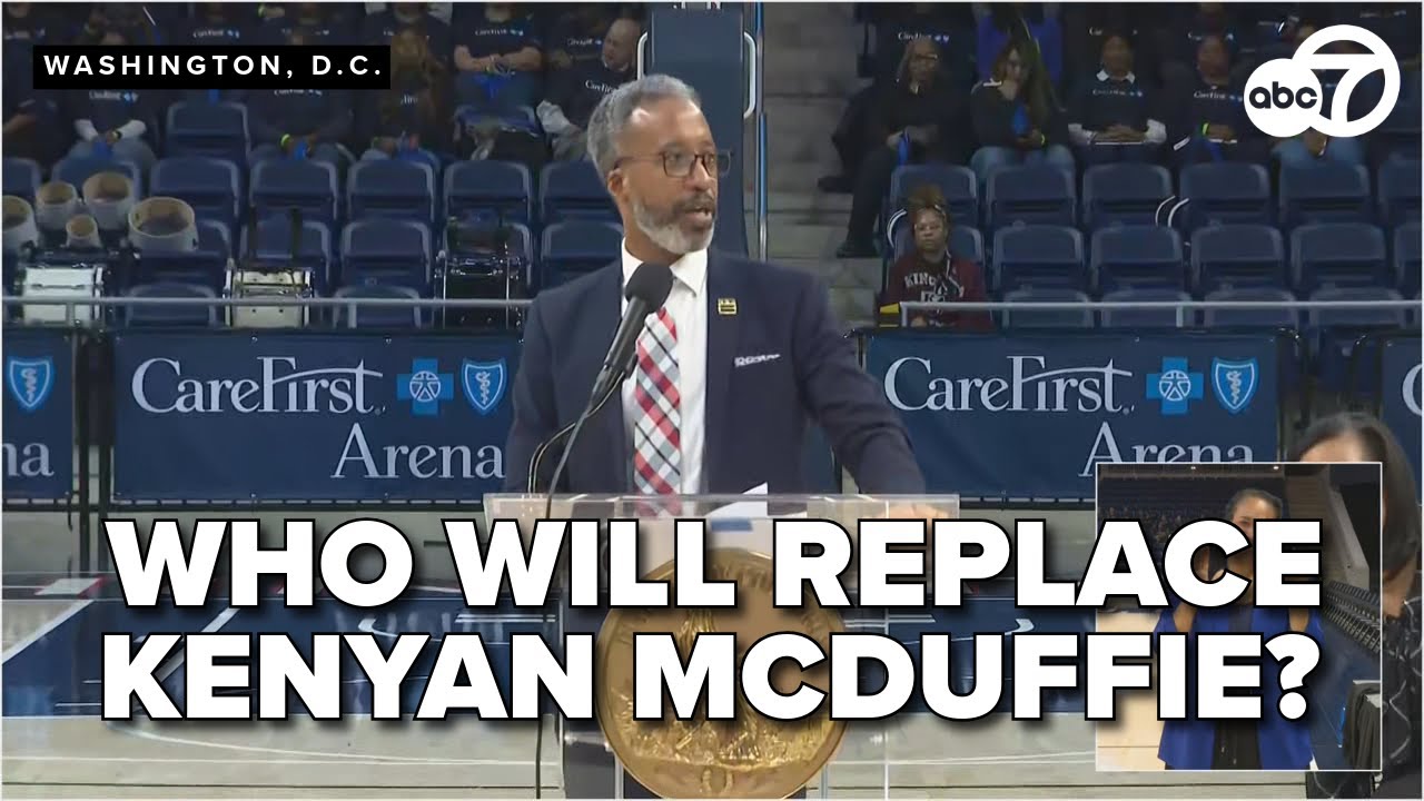 DC Council Chairman considers who to replace Kenyan McDuffie