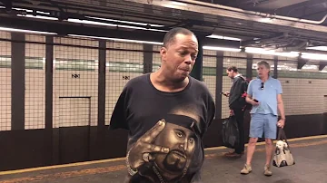 Subway Performer Mike Yung - Unchained Melody (23rd Street Viral Sensation)