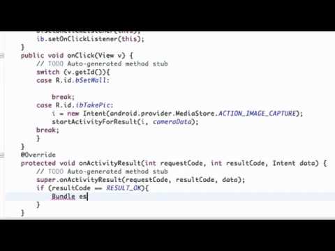 Android Application Development Tutorial   040   Getting Data from a different Activity