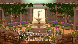 ACNH • Butterfly Room + Ambience | Study, Sleep, Relaxation 🎵