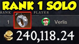 HOW I GOT RANK 1 AND ALMOST MAX CASH AS A SOLO PLAYER IN NEW WORLD! New World Expansion Money Farm