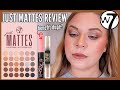 W7 JUST MATTES EYESHADOW PALETTE REVIEW | and benefit roller lash dupe 👀 | makeupwithalixkate