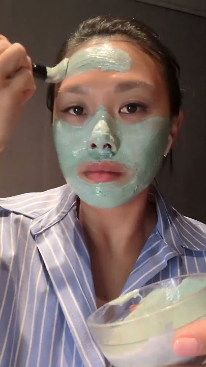 Masker Peel-Off Atomy dengan Spirulina #stopacne #kbeauty #antiaging #perawatankulit #atomy #spirulina