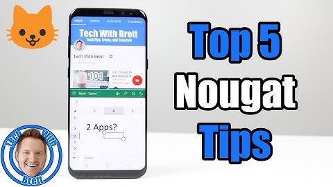 Top 5 Tricks on Android Nougat | Galaxy S8 Hidden Features