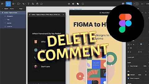 How to Delete Comment in Figma 2025?