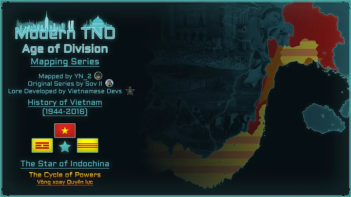 Modern TNO Mapping | Alternate History of Vietnam (1944-2016) | Every Month