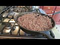 Canning Ground Beef in Onion Soup Au Jus