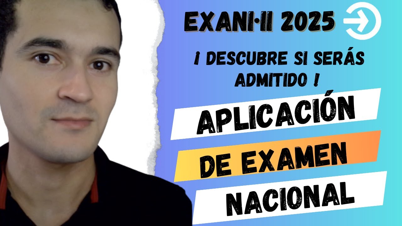 APLICACIÓN EN VIVO de Examen de Simulación Nacional Exani II Mayo 2025 - ¡Ponte a prueba!