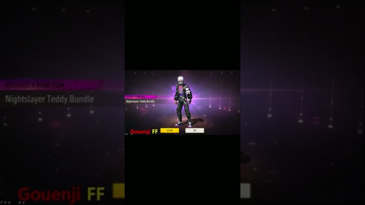 Nightslayer Teddy Bundle | Free Fire 