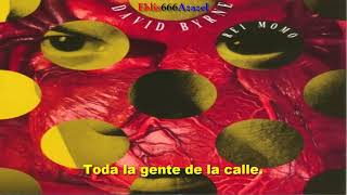 David Byrne &amp; Celia Cruz — Loco de amor (subtitulada).