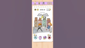 Brain test level 23 Save her !