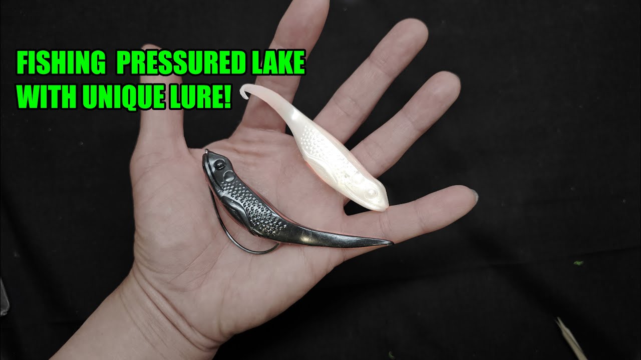 Fishing Heavy Pressured Lake with Unique Lure 