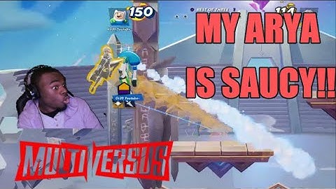 MY ARYA SAUCY | Multiversus - Arya Stark (1v1) Gameplay