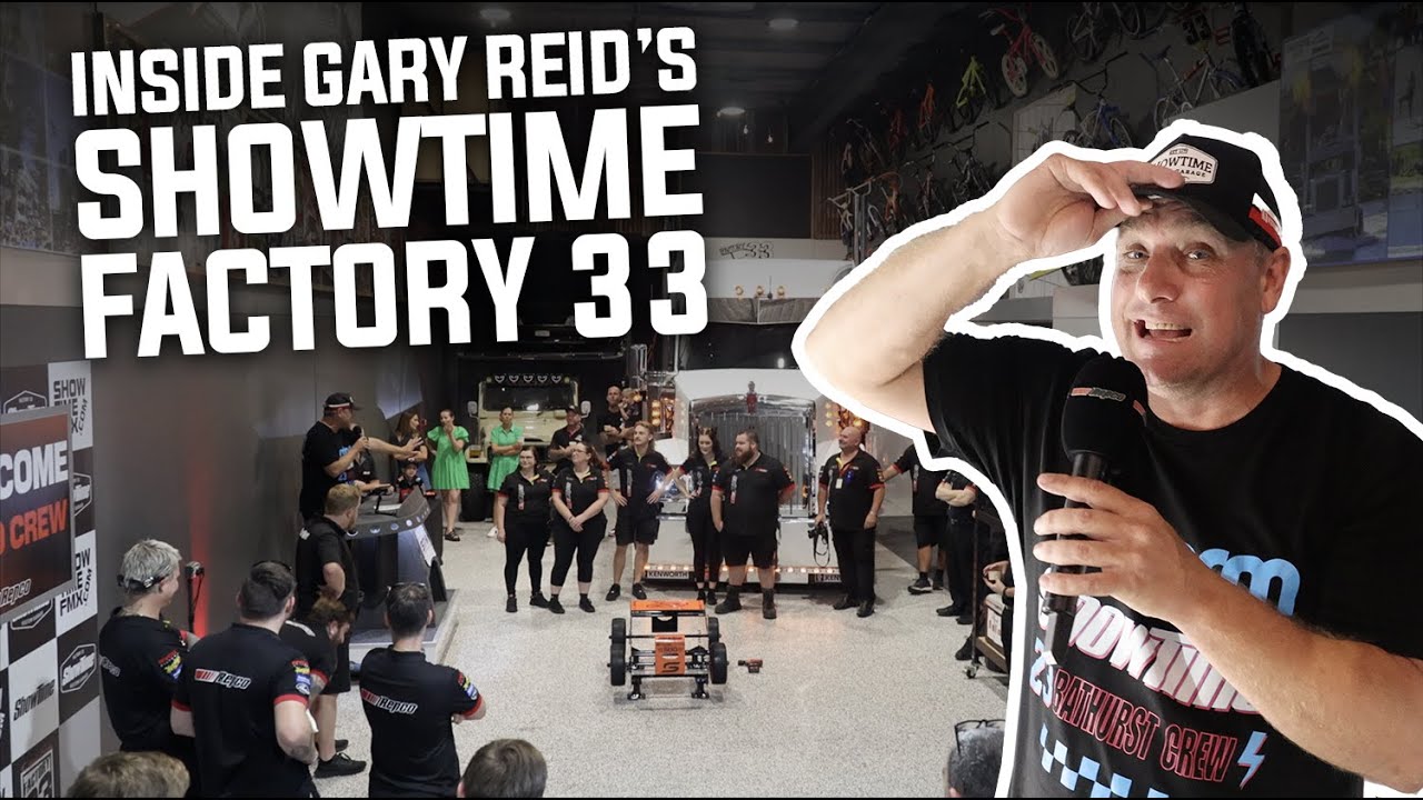 Tour of Gary Reid's Showtime factory - YouTube