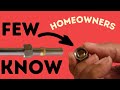 many HOMEOWNERS don't know this SIMPLE Plumbing Basic