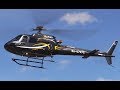 Посадка двух вертолетов "HELIPORT" AS-350 "Ecureuil"и Robinson R-66 - взлет  - "HeliRussia -2017"