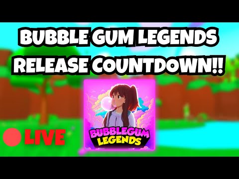 (LIVE) Bubble Gum Legends Release Countdown!! | Roblox's Avatar