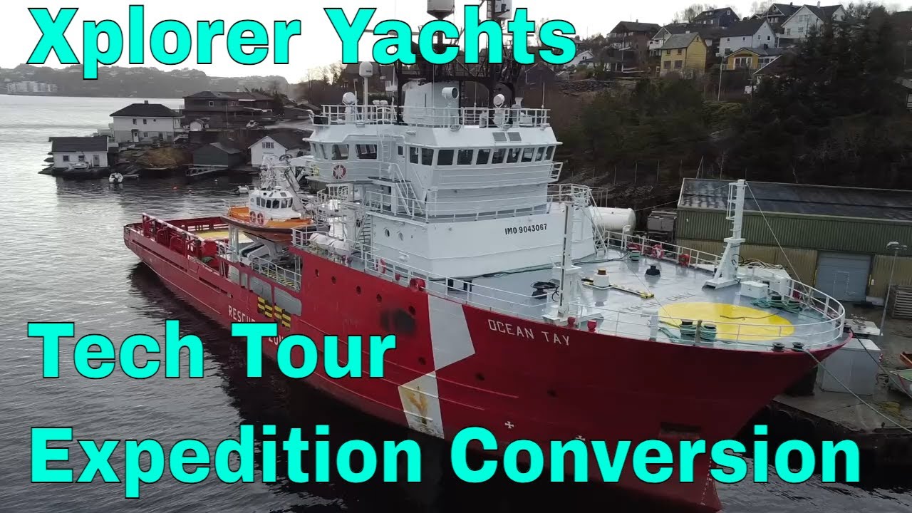 Технический осмотр 63-метрового/206-футового норвежского дежурного судна, находящегося на дежурст...