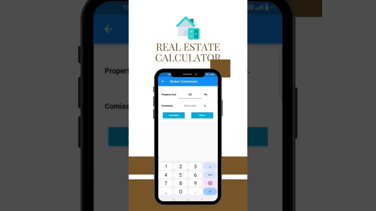 Real Estate Calculator India | Property cost calculator 