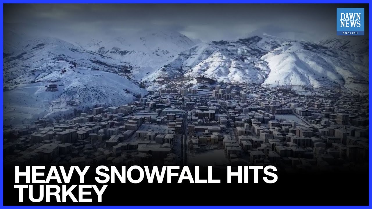 Heavy Snowfall Cuts Off Hundreds of Villages in Eastern Turkey | Weather  News