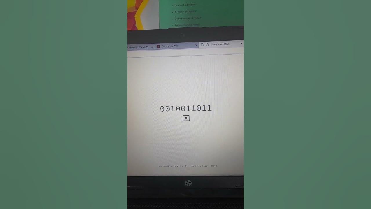 Binary music player youtube