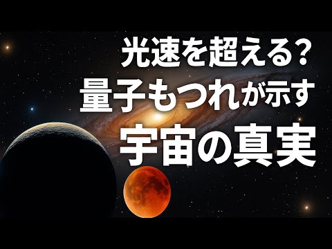 量子力学】光速を超える？量子もつれが示す宇宙の真実：史上最大の物理
