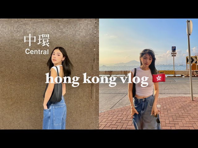 Hong Kong Travel Vlog ✨🇭🇰 香港旅游必打卡拍照美食景点｜堅尼地城日落🌄 class=