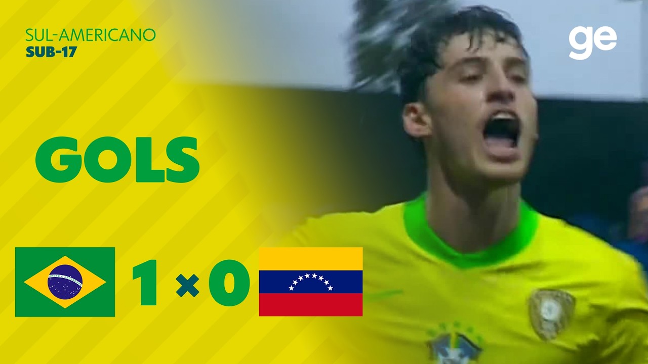 BRASIL 1 X 0 VENEZUELA | GOLS | SUL-AMERICANO SUB-17 | sportv
