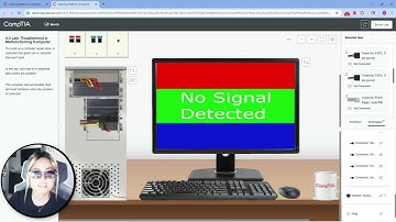 CompTIA Testout 4.5 - Troubleshoot a Malfunctioning Computer