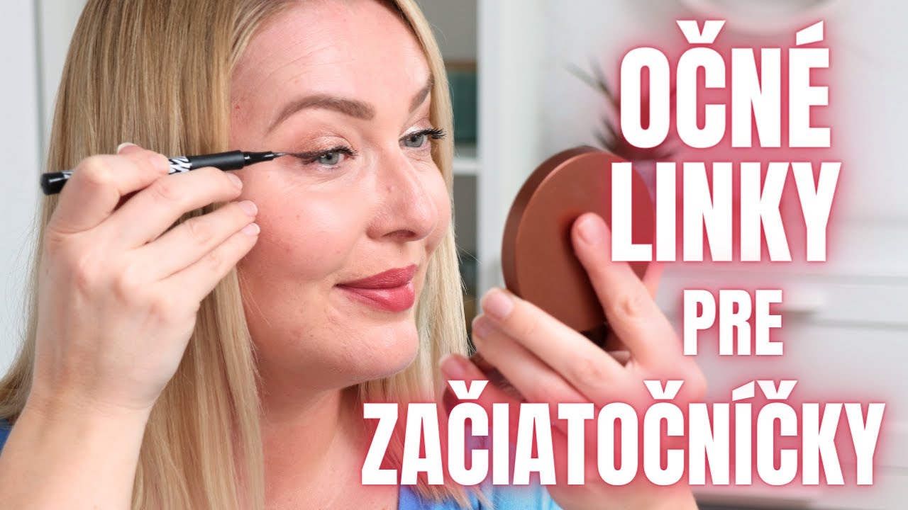Jednoduchý návod, ako si namaľovať očnú linku – tipy pre úplne začiatočníčky