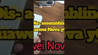 how to disassemble Huawei Nova y61 কিভাবে খুলবেন। #tech #smartphone #Huawei #training #shorts