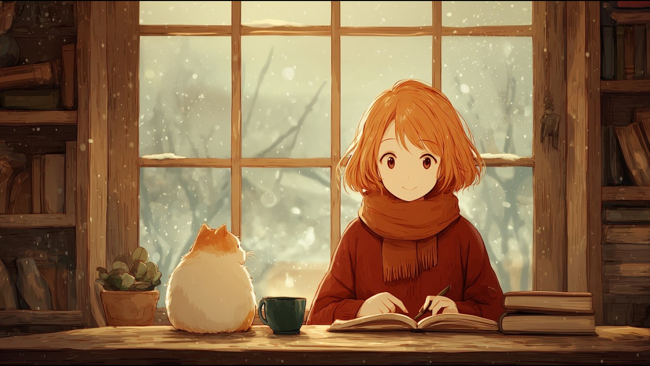 12AM Lofi Study Beats | 1 Hour Pomodoro | Focus music