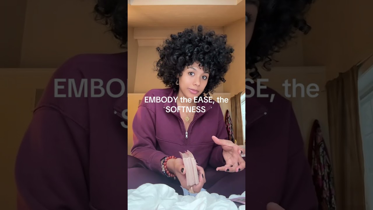 THIS IS YOUR SIGN TO CHILL OUT & BREATH! Embody ease and softness! 