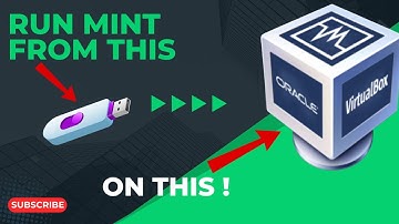 How to run Linux Mint On Virtual Box from a USB