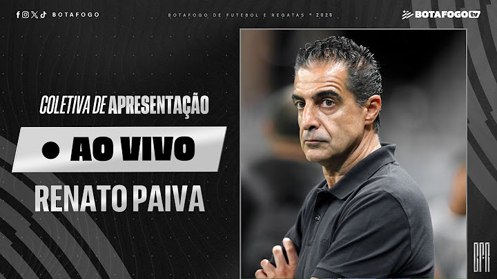 AO VIVO | Coletiva de Apresentação | Renato Paiva