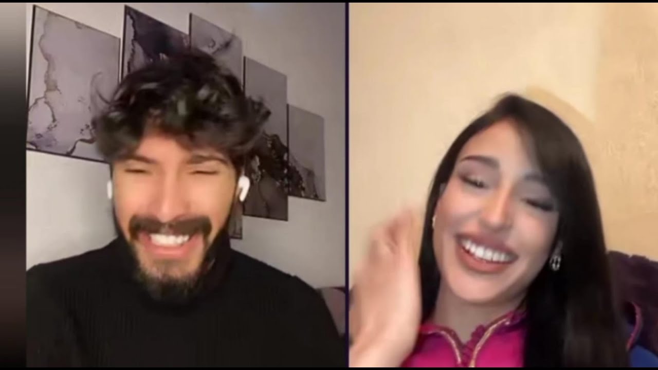 قسمةونصيب لايف لؤي و حبيبته يسرى 💞