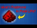 What is Redstone in Real Life? ― Minecraft Science Theory