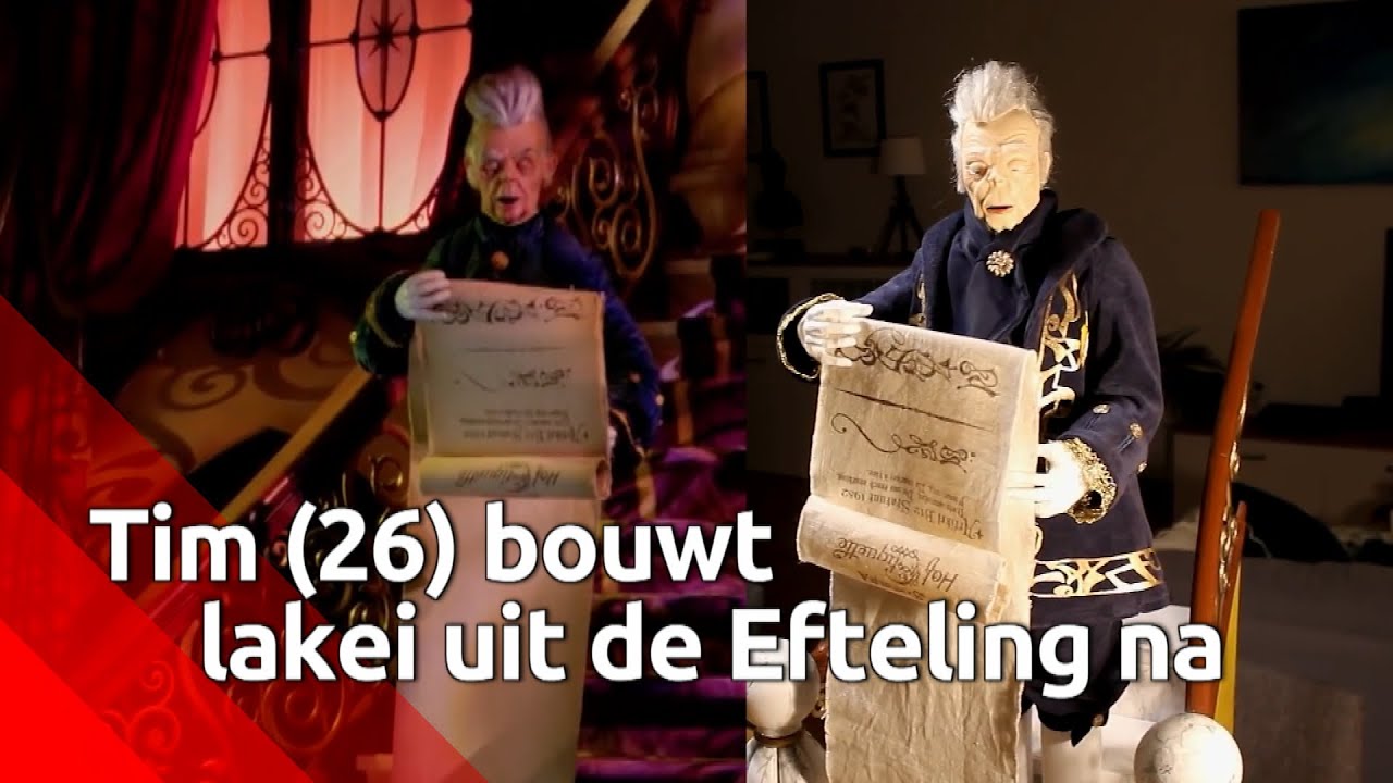 Na twee jaar is Tim klaar met de perfecte kopie van O.J. Punctuel van Symbolica in de Efteling